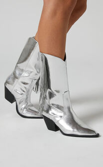 Billini - Andi Boots in Silver Metallic