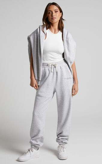 The Hunger Project x Showpo Mid Waisted  Sweatpants in Grey