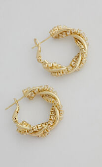 Kaisa Earrings in Gold