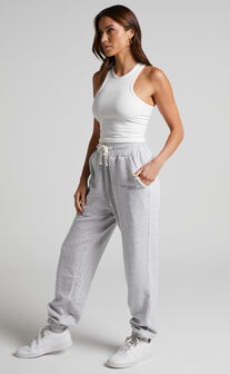 The Hunger Project x Showpo Mid Waisted Sweatpants in Grey