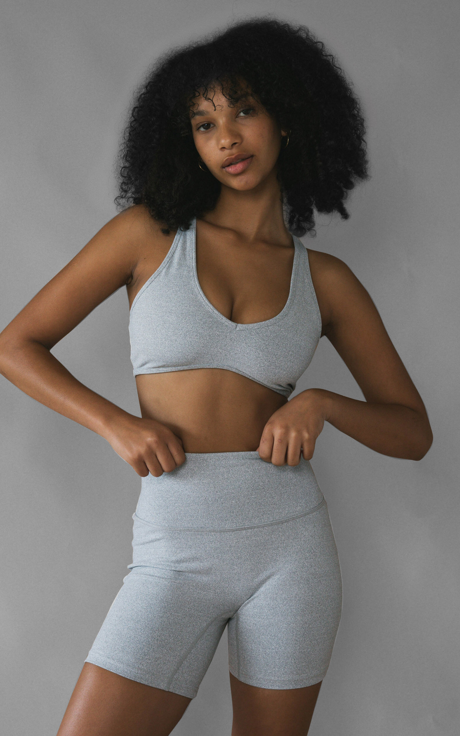 Lahana - Pippa Crop Top in Grey Stone - L, GRY1, super-hi-res image number null