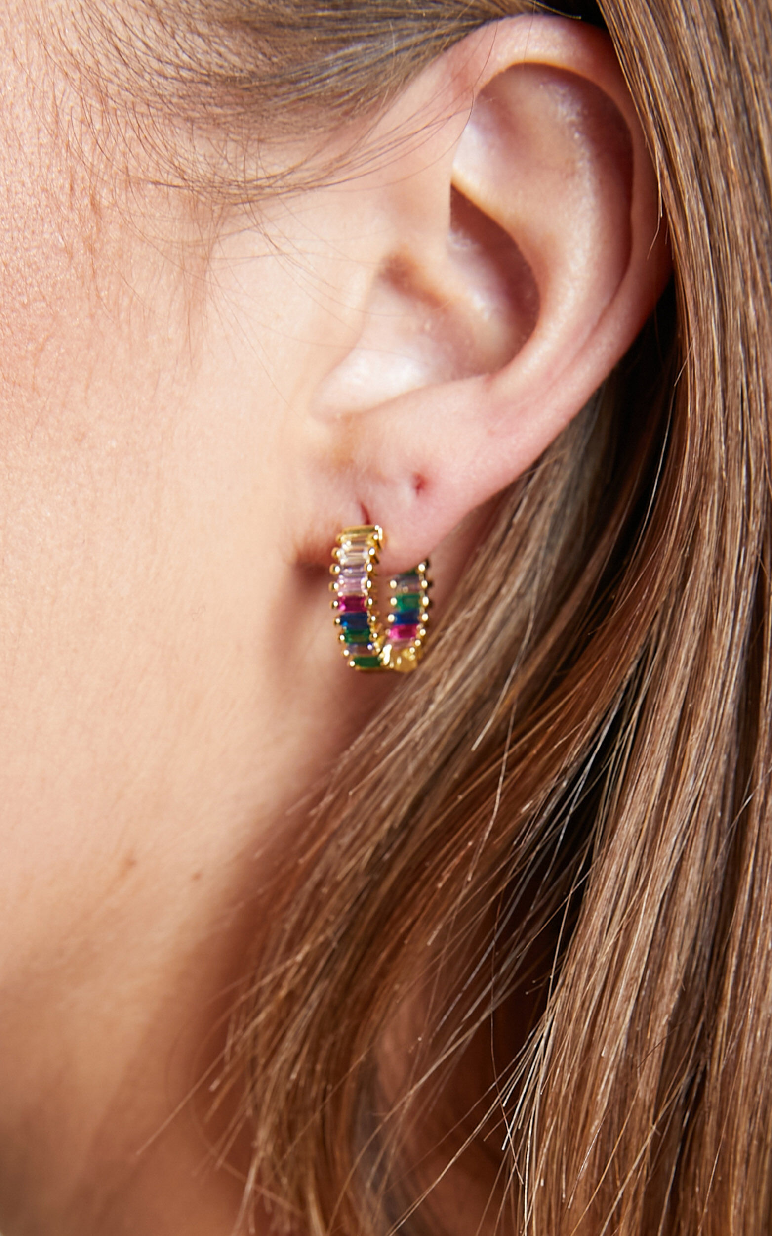 Anara Earrings in Multi Gemstone - NoSize, MLT1, super-hi-res image number null