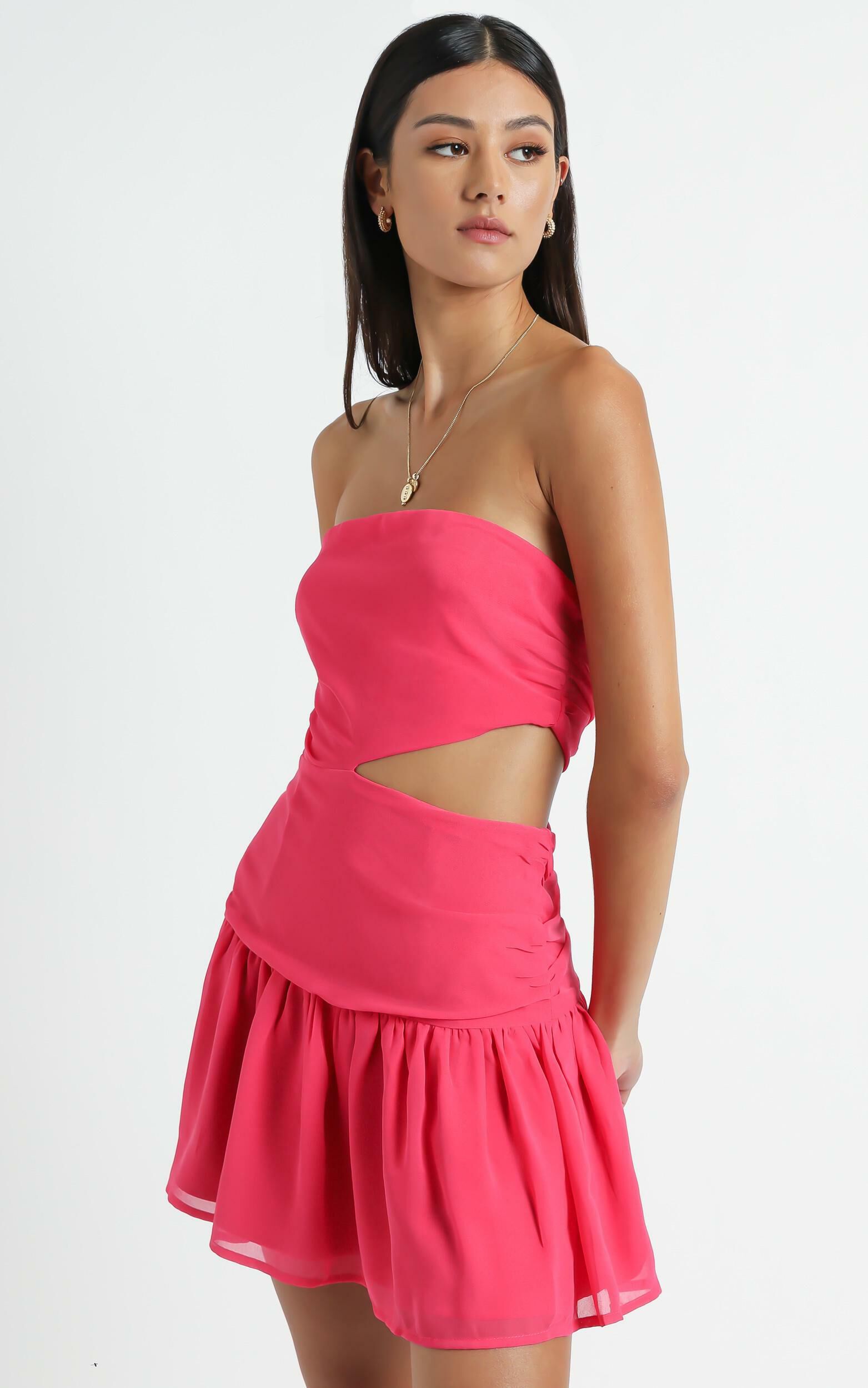 Sazerac Dress in Hot Pink | Showpo USA