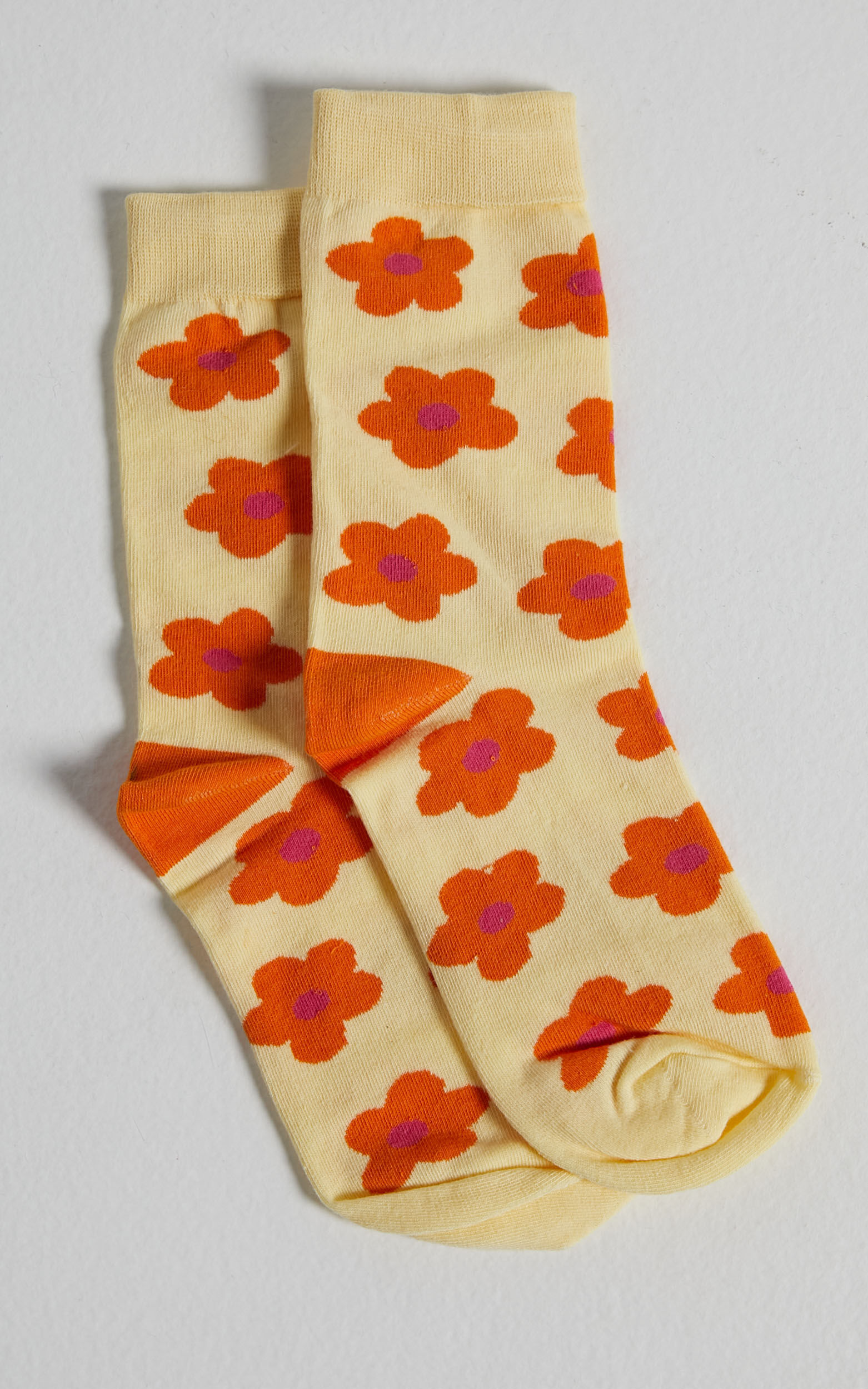 Aiko Socks in Yellow - OneSize, YEL2, super-hi-res image number null