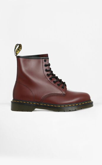 Dr. Martens - 1460 8 Eye Boot in Cherry Smooth