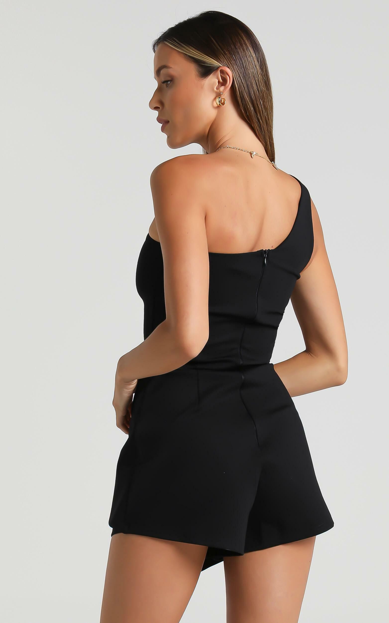 Stand Another Day Playsuit In Black | Showpo USA