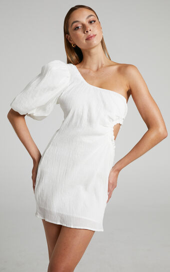 Runaway The Label - Marloe Mini Dress in White