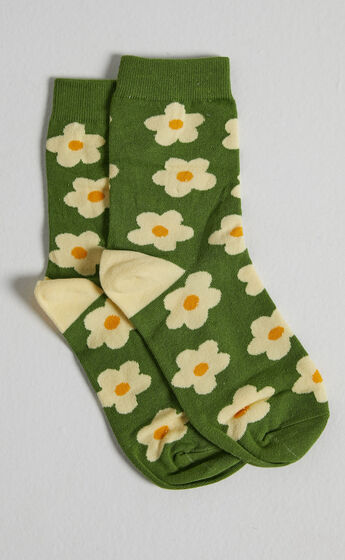 Aiko Socks in Green