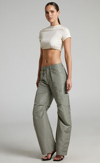 Lioness - Miami Vice Swish Pants in Sage