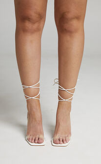 Billini - Cera Heels in White/Clear