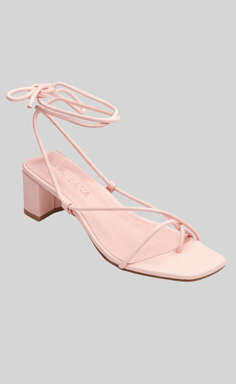 Sol Sana - Cameo Heels in Sweet Pink