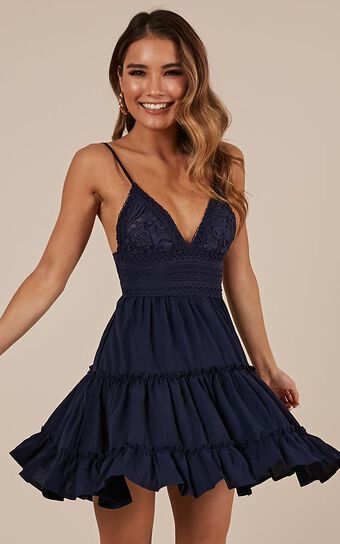 How Do You Know Dress In Navy