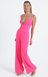 Dream Of Jumpsuit in Hot Pink | Showpo USA