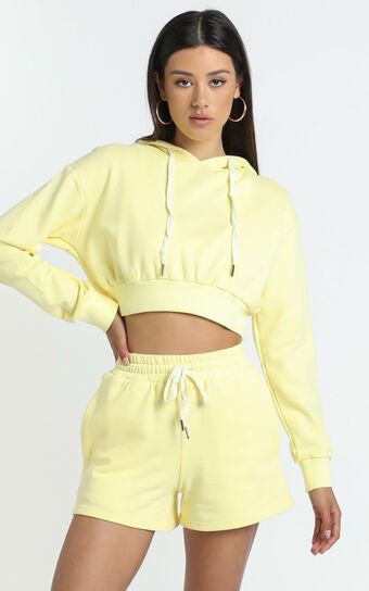 Martigues Hoodie in Yellow