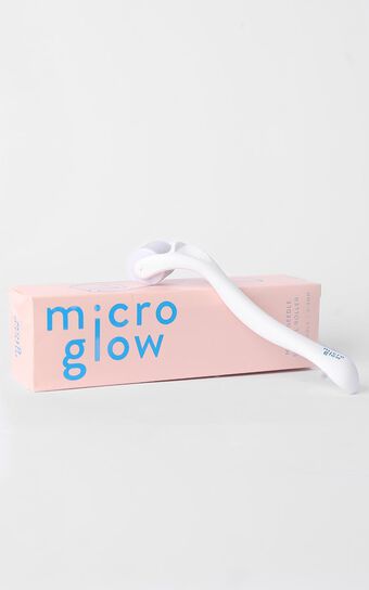 Micro Glow - Derma Roller in White