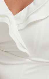 Alessandra Dress in White | Showpo