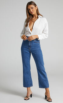 Levi's - Math Club Flare Jeans in Noe Numbers