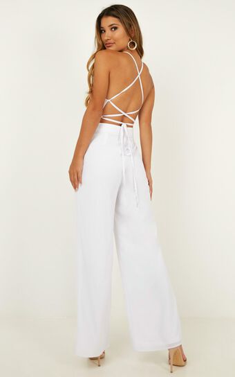 Dream Of Jumpsuit in White