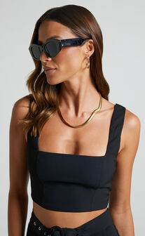 Jemay Sunglasses in Black