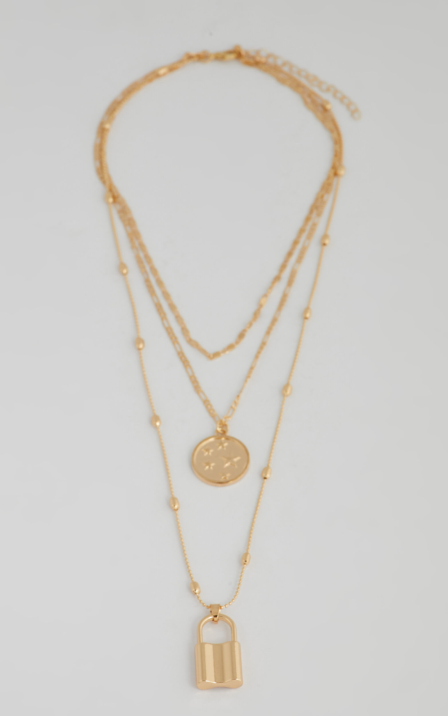 Blainey Multi Layered Pendant NECKLACE in Gold - NoSize, GLD1, super-hi-res image number null