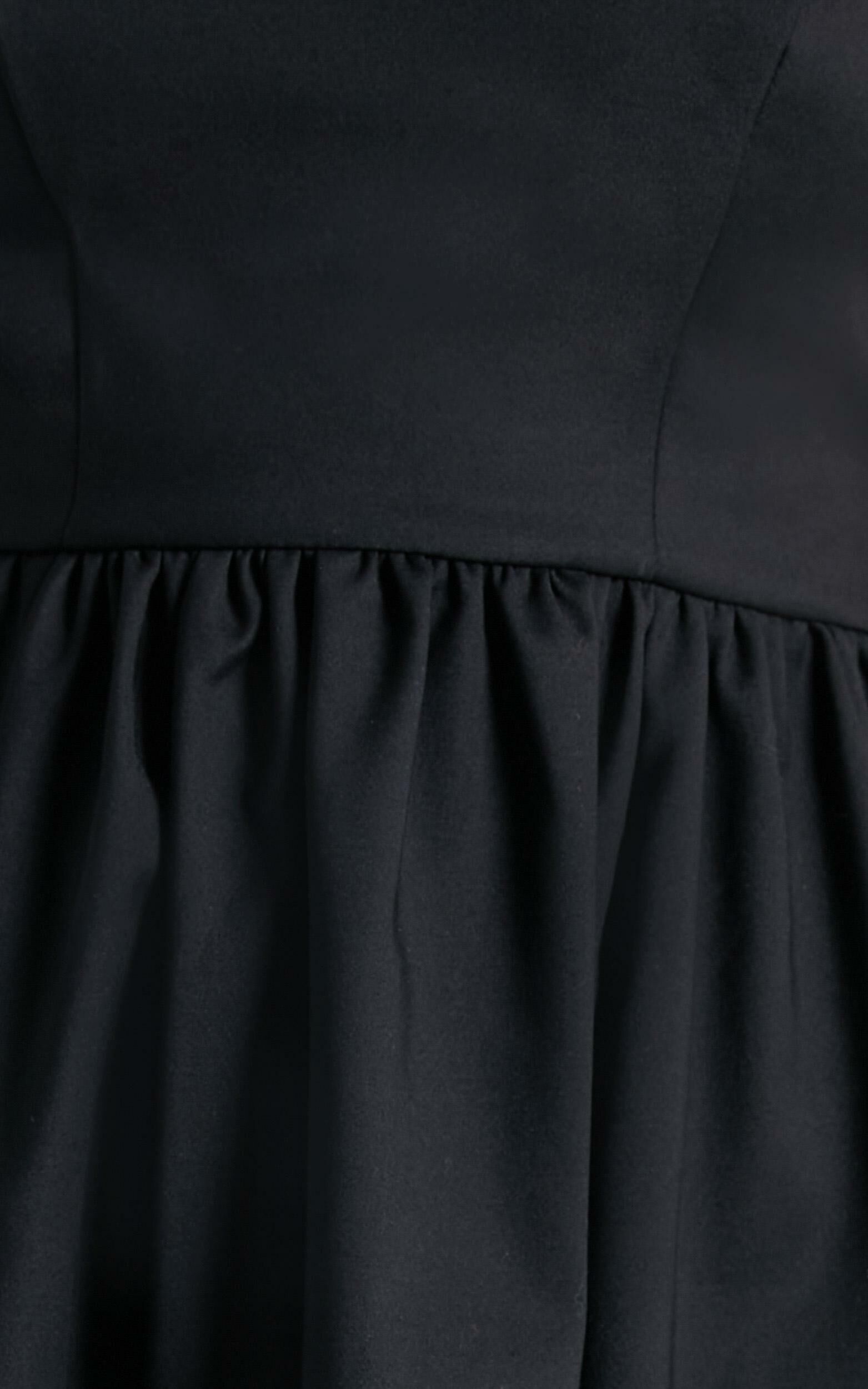 You Got Nothing To Prove Mini Dress in Black | Showpo USA