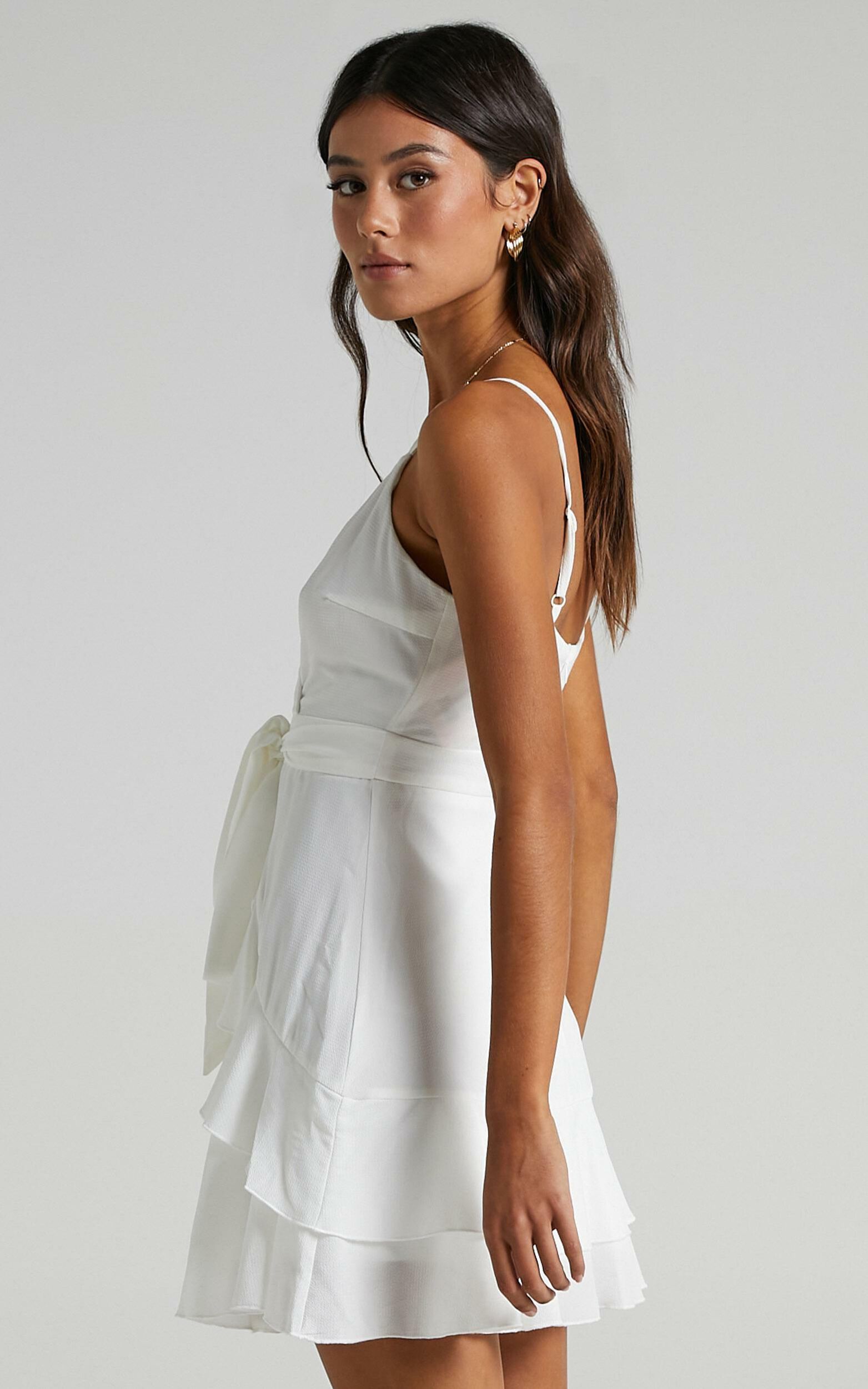 Feels Like Love Mini Dress in White | Showpo USA