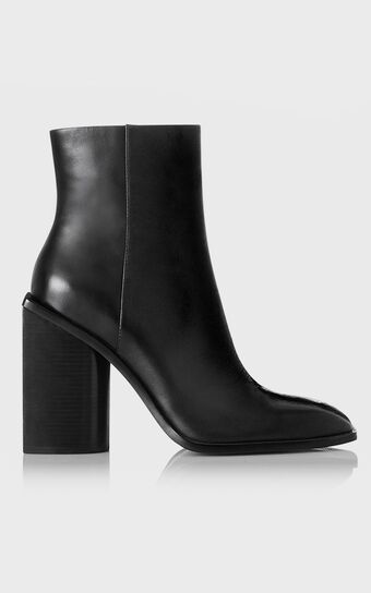Alias Mae - Sylvie Boots in Black Burnished