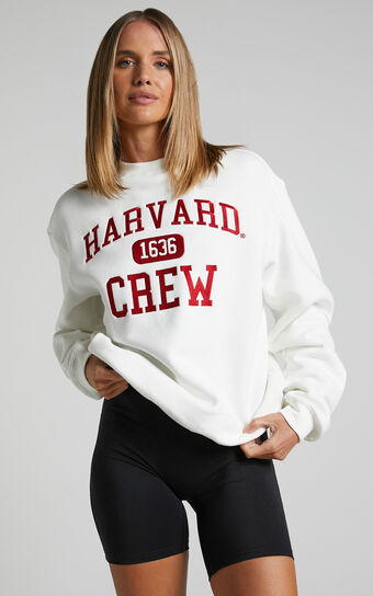 NCAA - Harvard University Athletics Crew in Vintage White