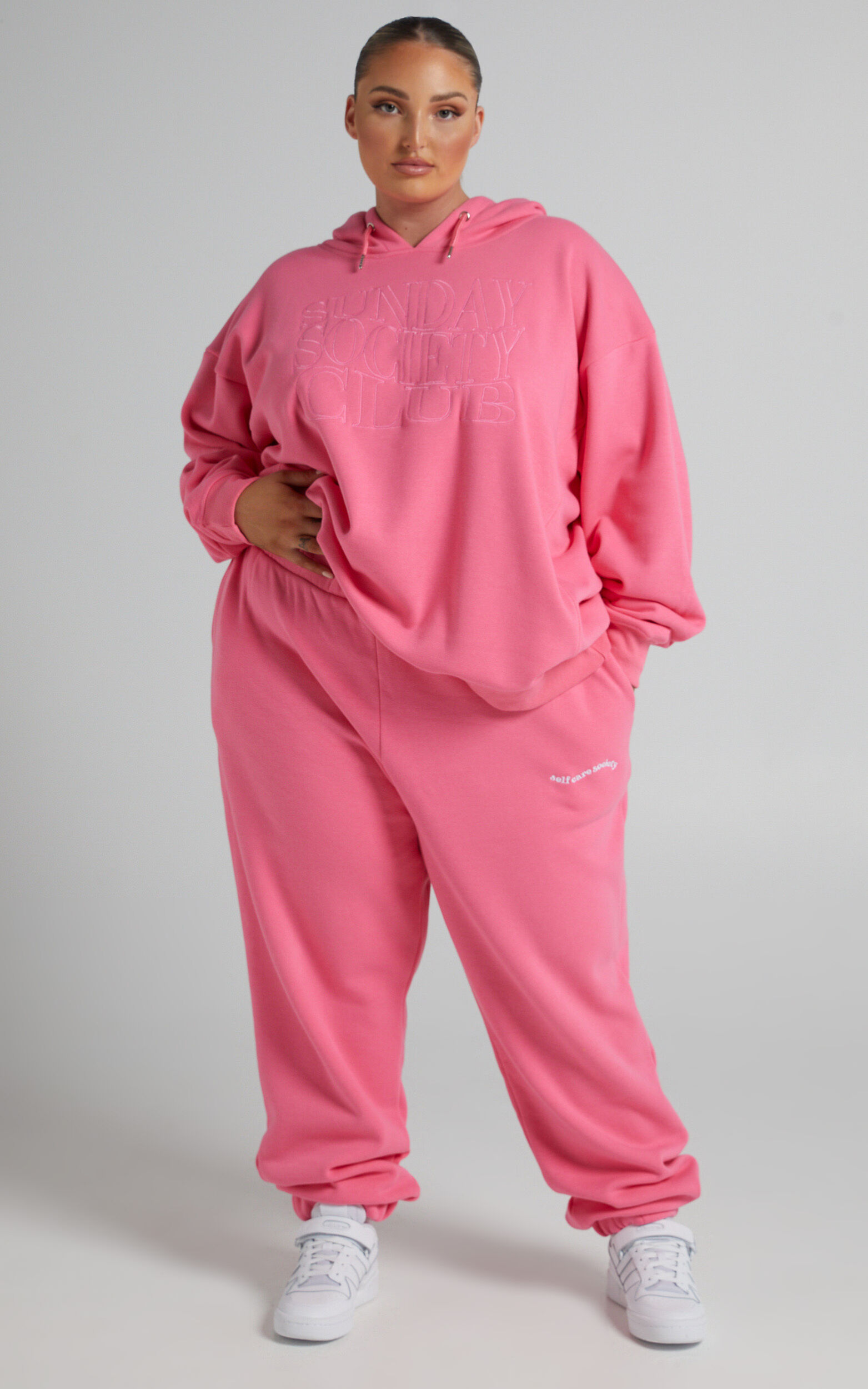 Sunday Society Club - Maddie Sweatpants in Pink - 06, PNK3, super-hi-res image number null