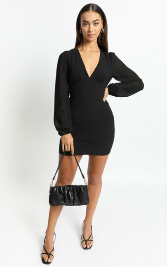 Party Just For Fun Dress in Black