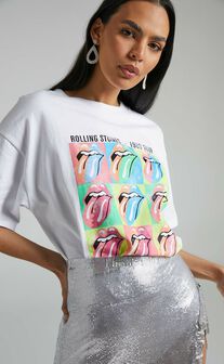 Universal Music - Rolling Stones Tee in White