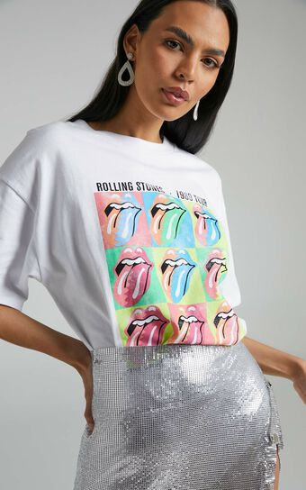 Universal Music - Rolling Stones Tee in White
