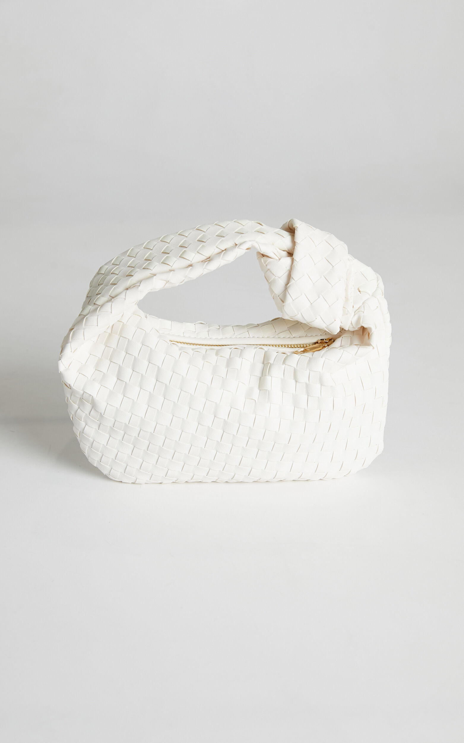 Reesley Knot Handle Bag in White - NoSize, WHT2, super-hi-res image number null