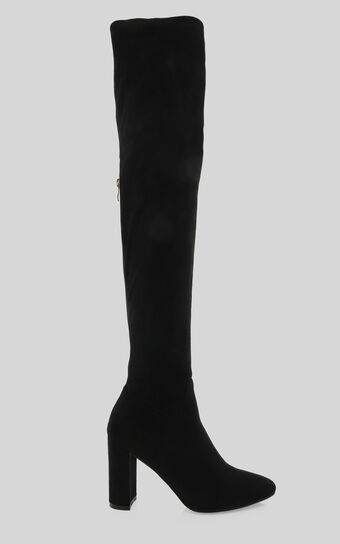 Billini - Cannon Boots in Black Suede
