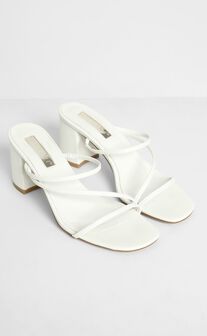 Billini - Yazmin Heels in White