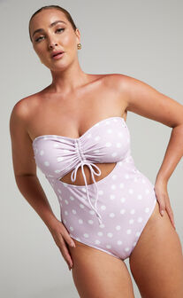 Charlie Holiday - Maple One Piece in Lilac Spot