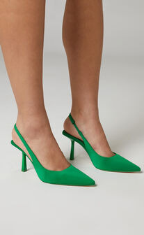 Novo - Zafu Heels in Green