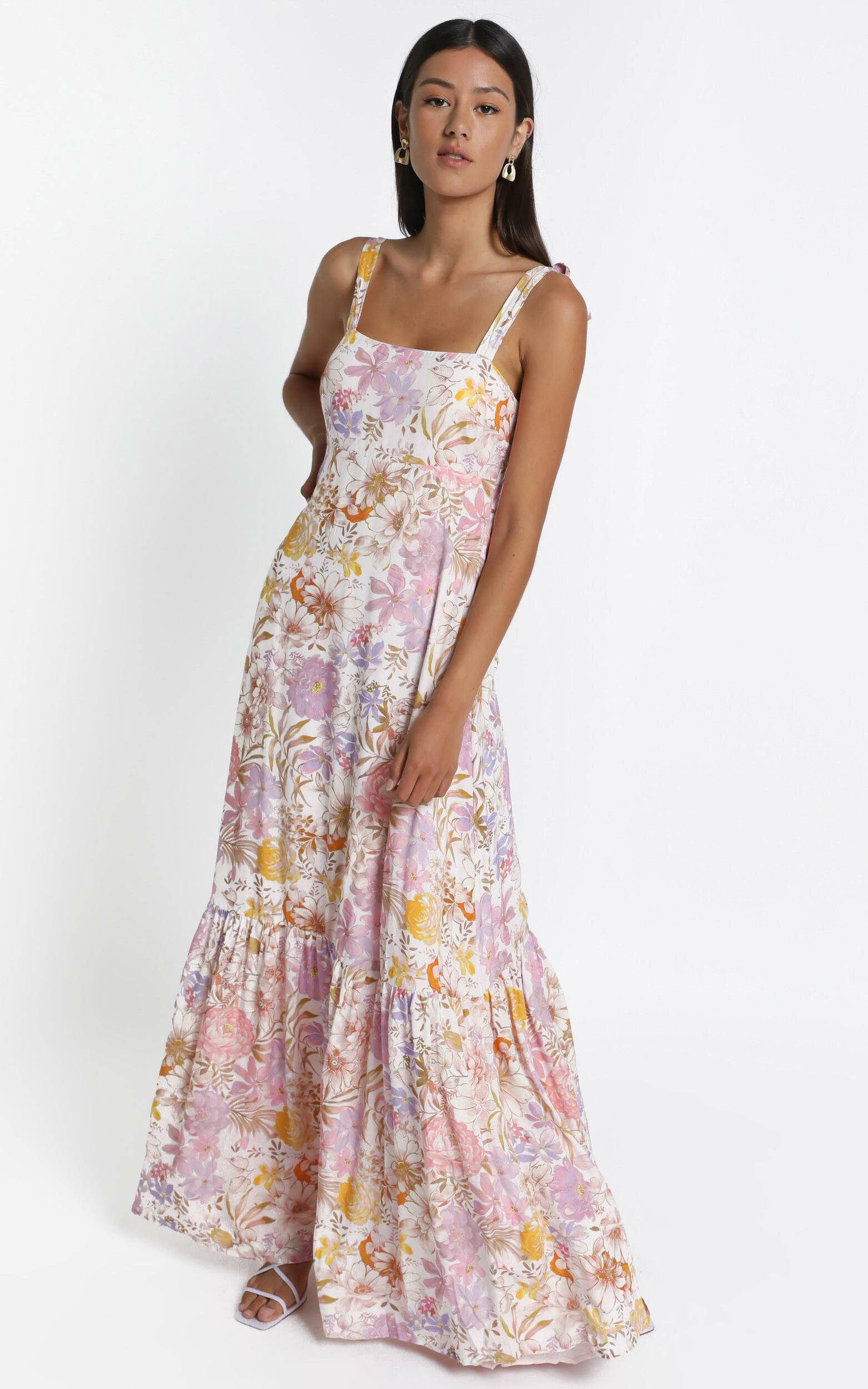 Honor Dress in Vintage Floral - 6 (XS), Cream