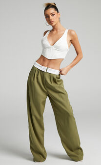 Lioness - City of Angels Pant in Jungle Green