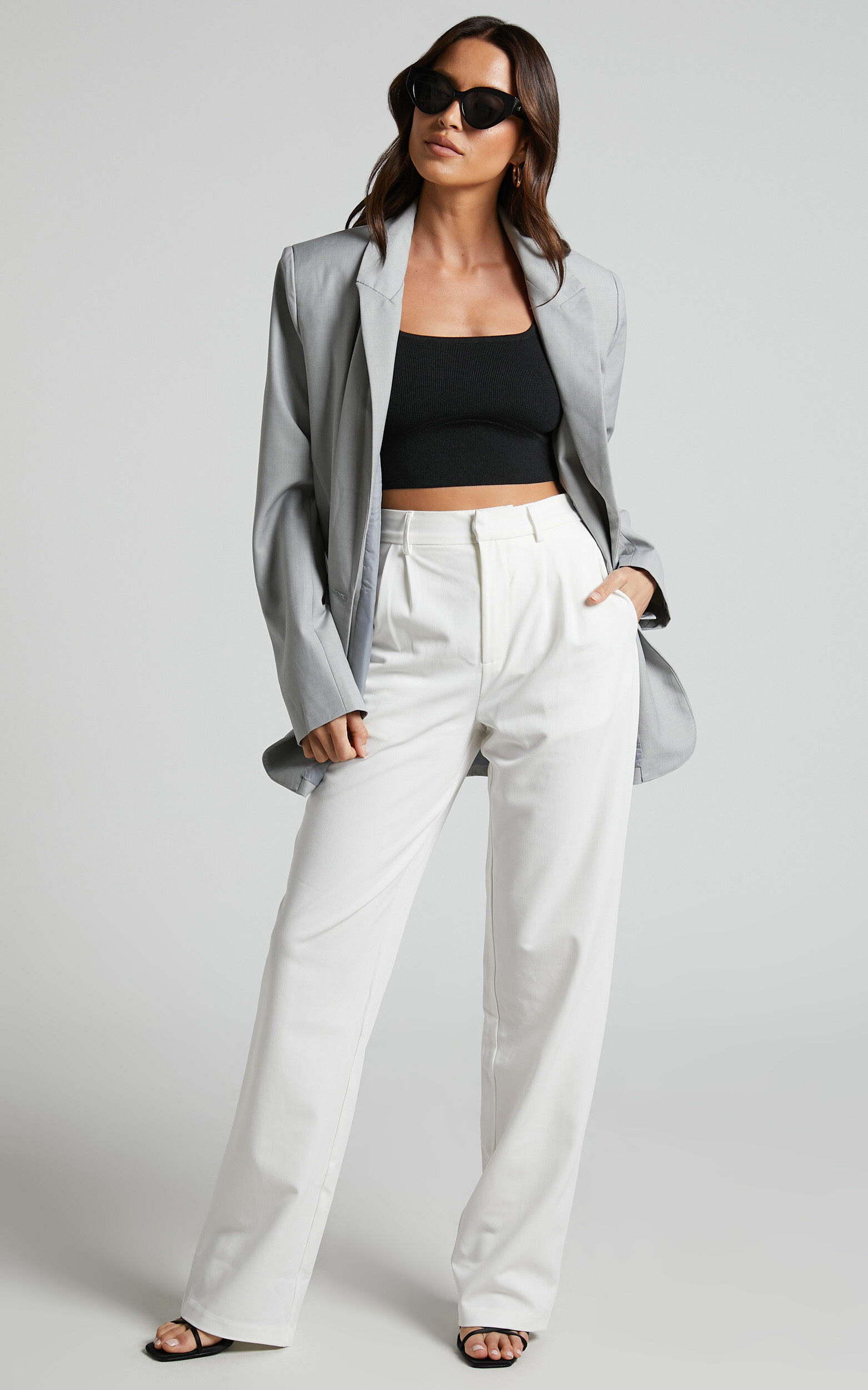 THE LINEN CLASSIC PANT - WHITE – All Things Golden