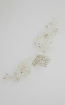Nycel Hair Piece in Silver