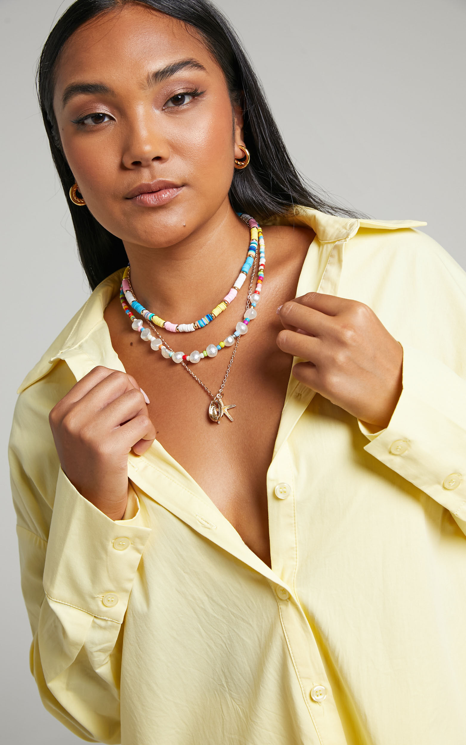 Indra Necklace in Multi - NoSize, MLT1