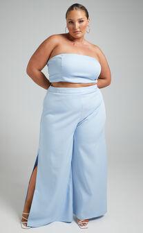 Im The One Two Piece Set in Powder Blue