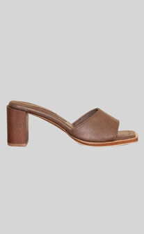 James Smith - Bellagio Sandal in Brown Vintage