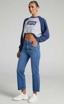 Levi's - Ribcage Crop Boot Jean in JAZZ ICON