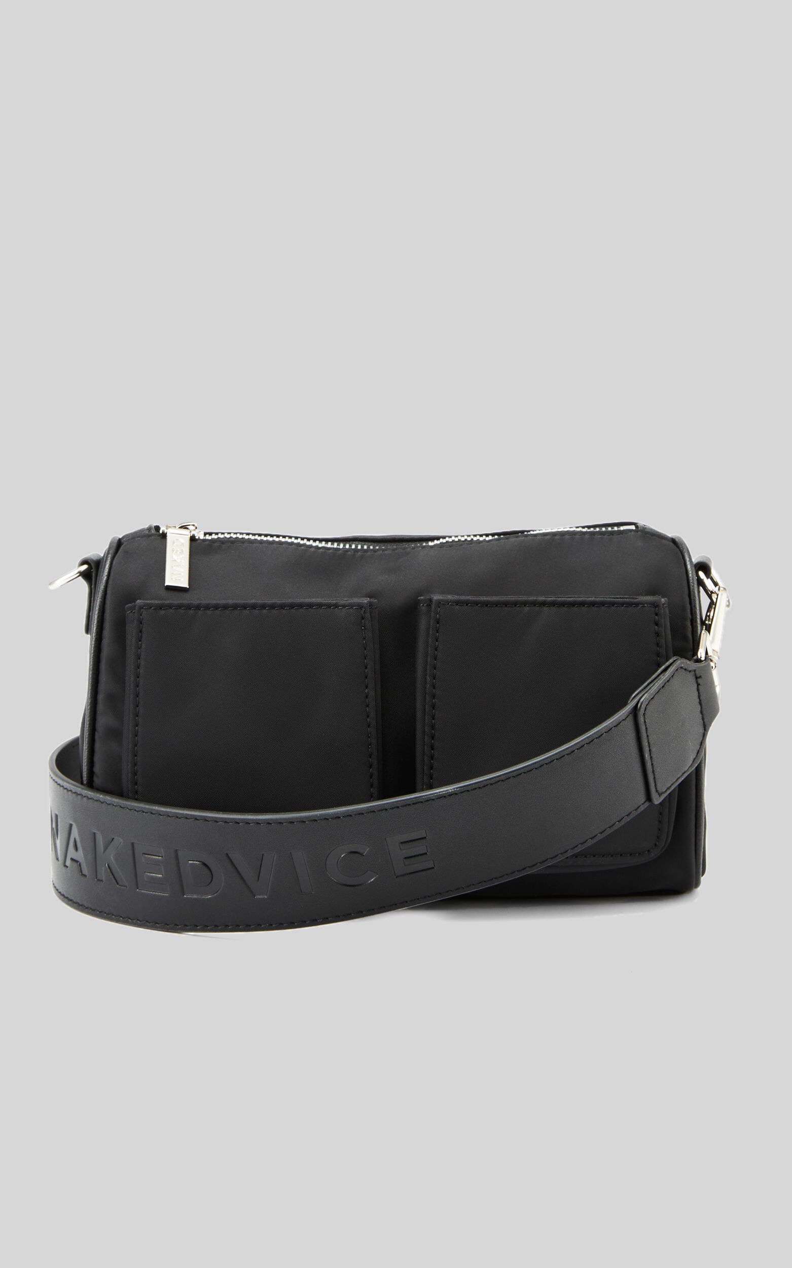 NAKEDVICE - THE AMELIE BAG in Black/Silver - NoSize, BLK1, super-hi-res image number null