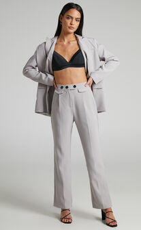 4th & Reckless - Lola Trouser in Grey