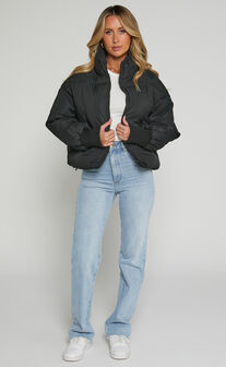 Windsor Jacket - Puffer Jacket in Black