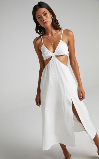 Melyssa Dress in White