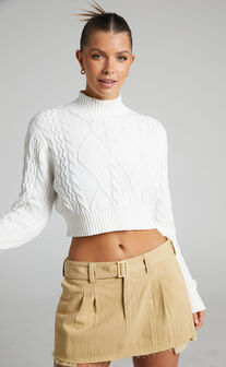 Runaway The Label - Amore Jumper in White